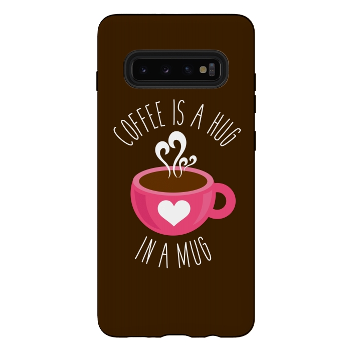 Galaxy S10 plus StrongFit Coffee Love by Dhruv Narelia