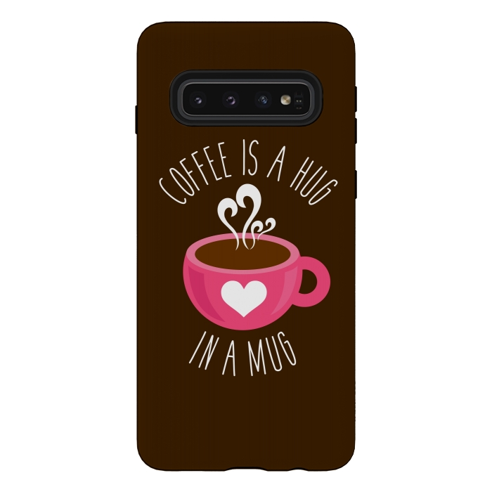 Galaxy S10 StrongFit Coffee Love by Dhruv Narelia
