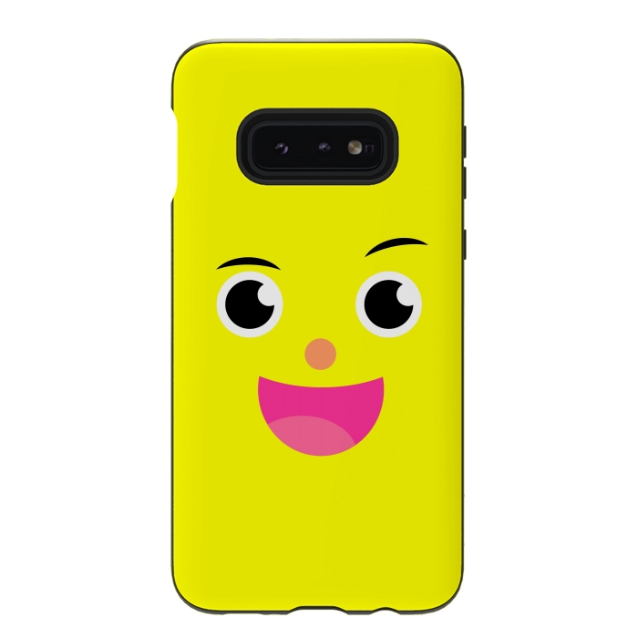 Galaxy S10e StrongFit Happy Vibes by Dhruv Narelia
