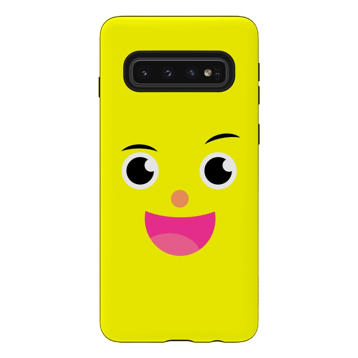 Galaxy S10 StrongFit Happy Vibes by Dhruv Narelia