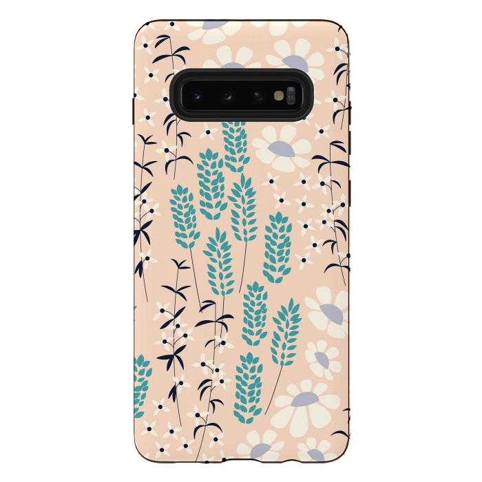 Galaxy S10 plus StrongFit Spring Garden Pink by Jelena Obradovic