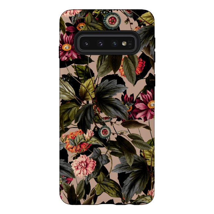 Galaxy S10 StrongFit Vintage Garden II by Burcu Korkmazyurek