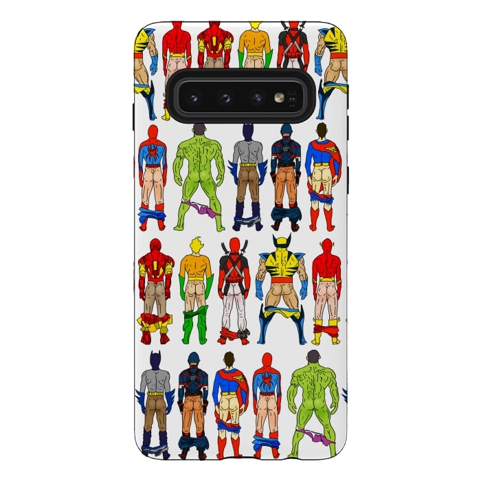 Galaxy S10 StrongFit Superhero Butts by Notsniw