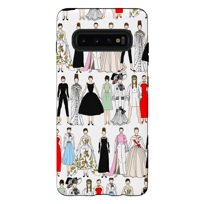 Galaxy S10 plus StrongFit Audrey Hepburn by Notsniw