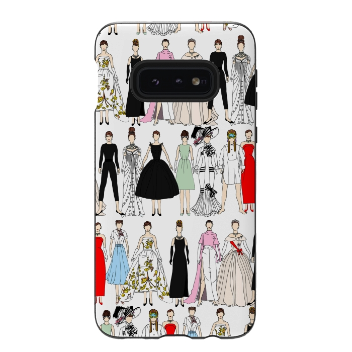 Galaxy S10e StrongFit Audrey Hepburn by Notsniw