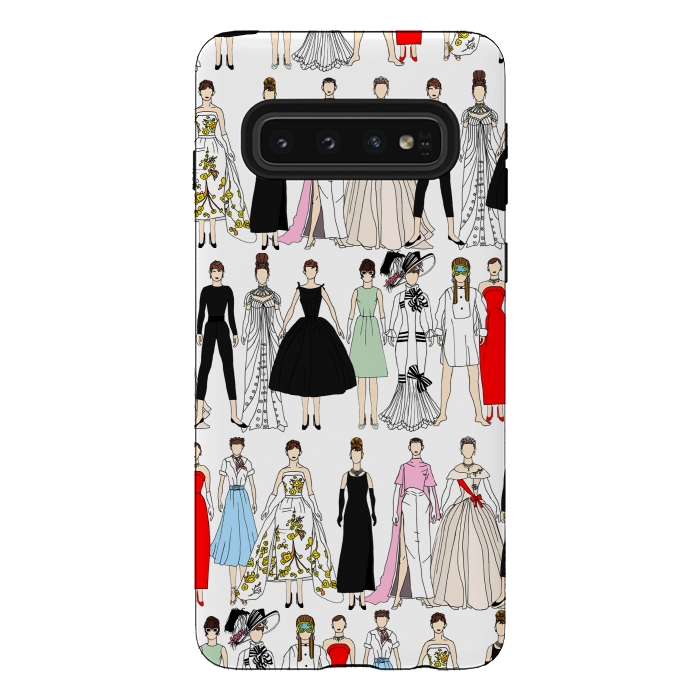 Galaxy S10 StrongFit Audrey Hepburn by Notsniw