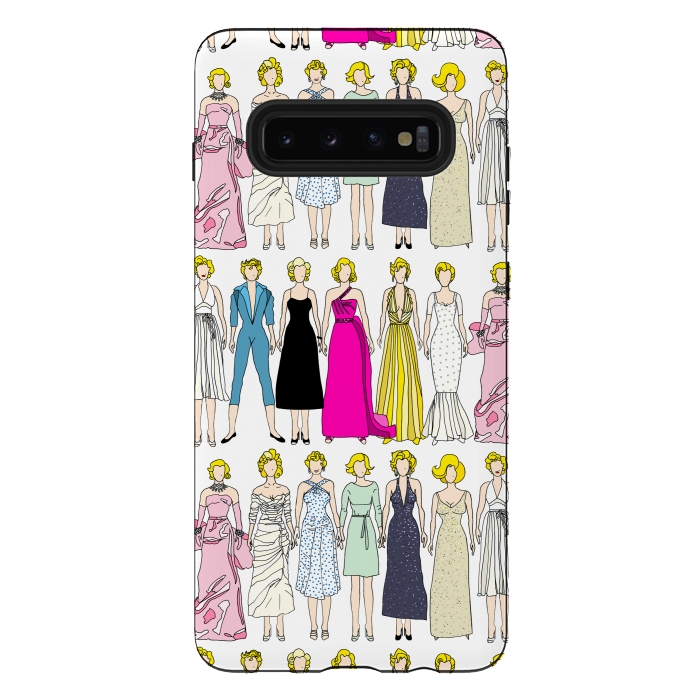 Galaxy S10 plus StrongFit Marilyn Monroe by Notsniw