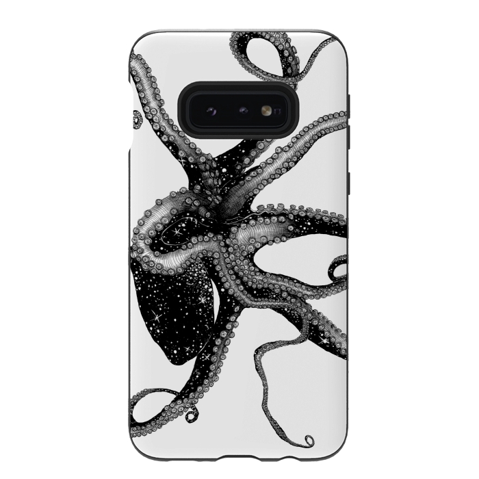 Galaxy S10e StrongFit Cosmic Octopus by ECMazur 