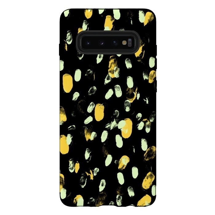 Galaxy S10 plus StrongFit The gold fingerprints by Steve Wade (Swade)