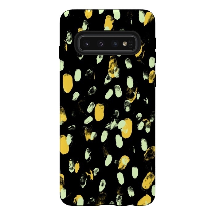 Galaxy S10 StrongFit The gold fingerprints by Steve Wade (Swade)
