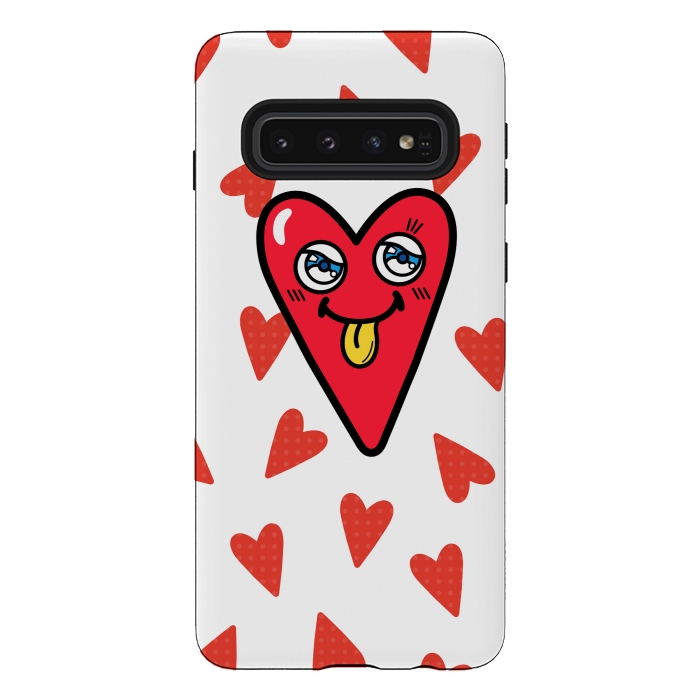 Galaxy S10 StrongFit ALL YOU NEED IS LOVE by Michael Cheung