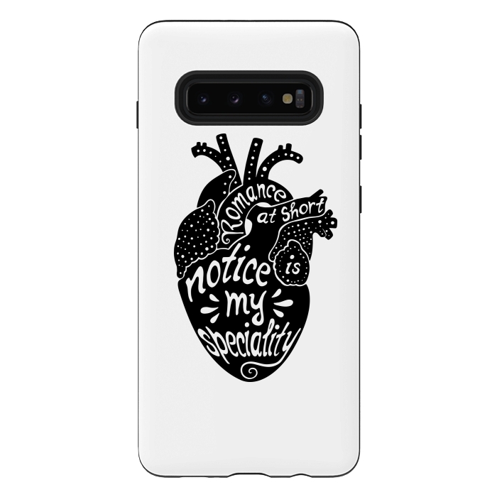 Galaxy S10 plus StrongFit Romance by Laura Nagel