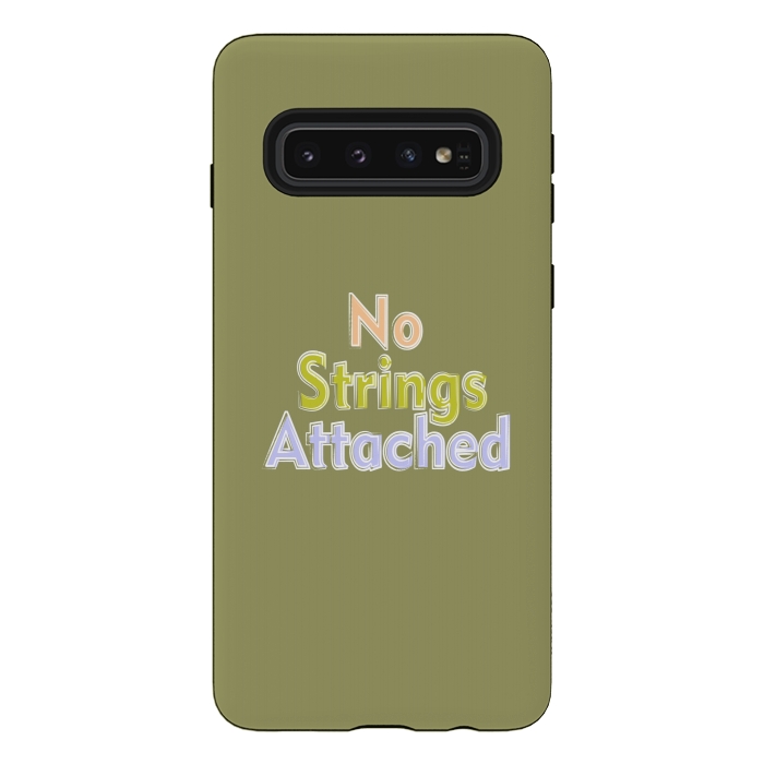 Galaxy S10 StrongFit No Strings Attached by Dhruv Narelia