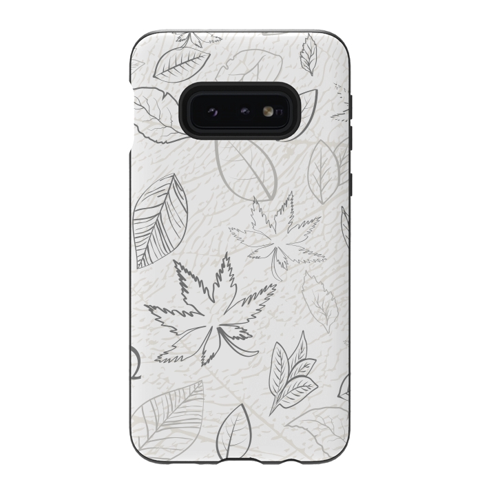 Galaxy S10e StrongFit Tobacco Pattern XIII by Bledi