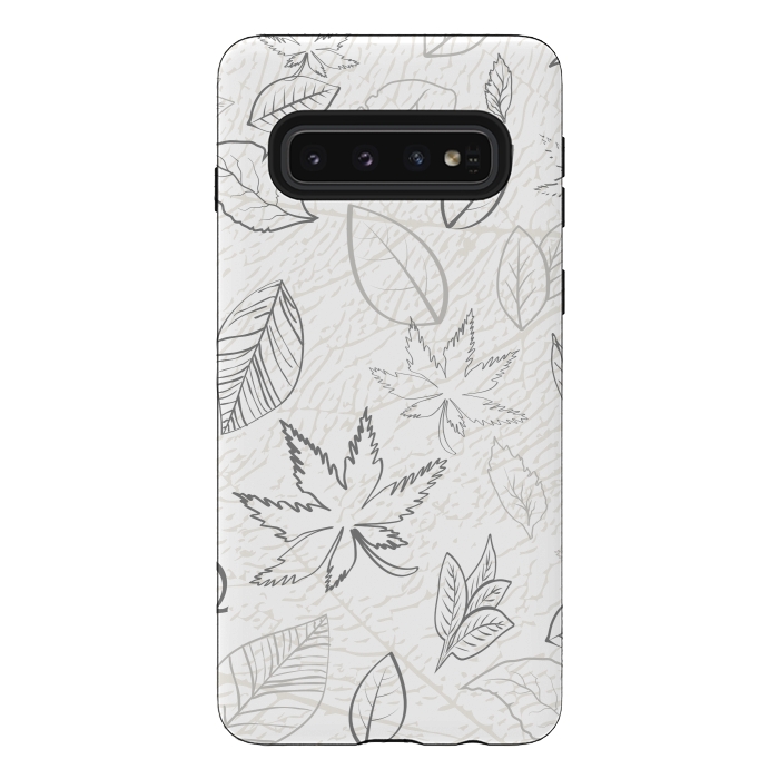 Galaxy S10 StrongFit Tobacco Pattern XIII by Bledi