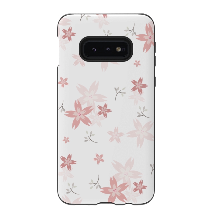 Galaxy S10e StrongFit Star Flowers by Bledi