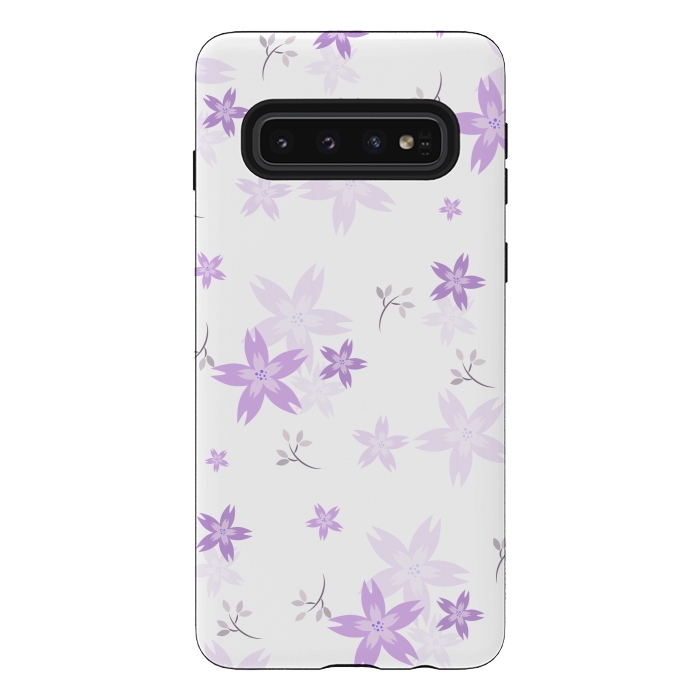 Galaxy S10 StrongFit Star Flowers IV by Bledi