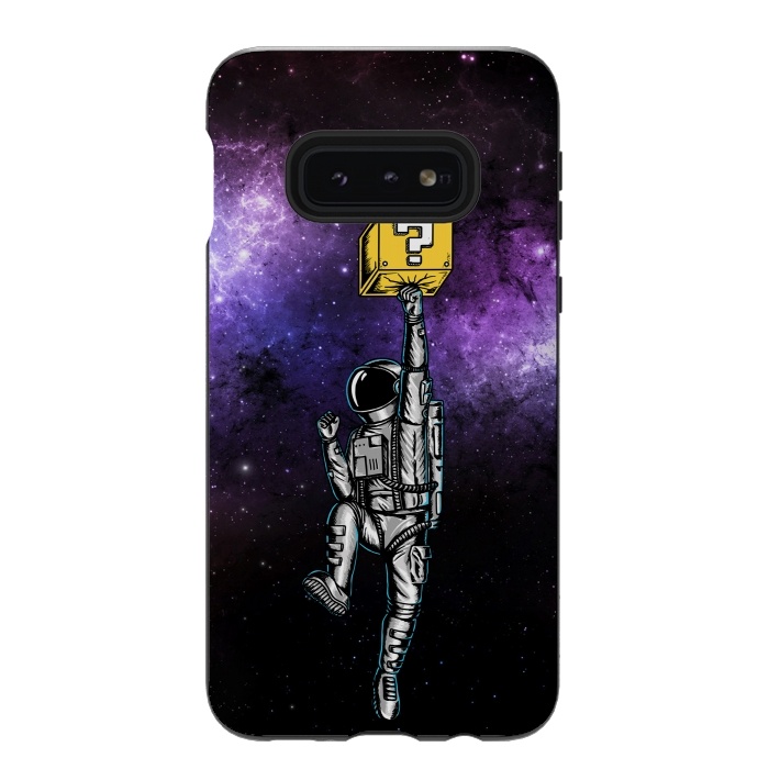 Galaxy S10e StrongFit Astronaut and Star by Coffee Man
