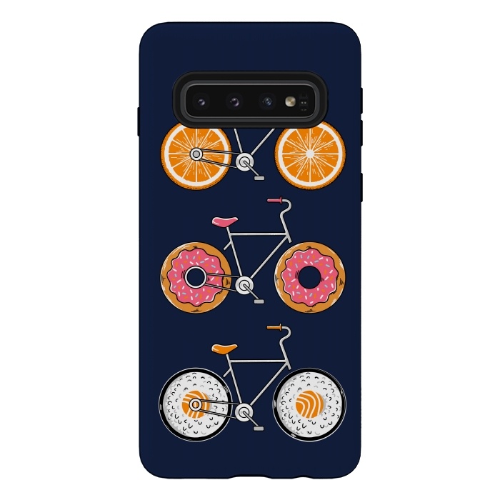 Galaxy S10 StrongFit Food Bicycle 2 by Coffee Man
