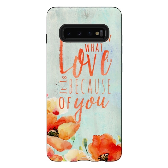 Galaxy S10 plus StrongFit About Love by  Utart