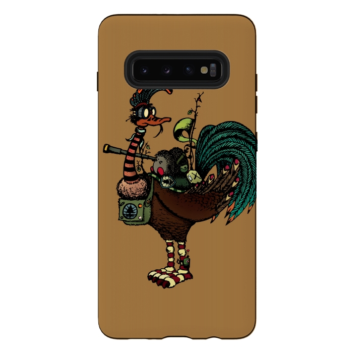 Galaxy S10 plus StrongFit NATURE WARRIORS - SCOUTS - COLOR V by Mangulica