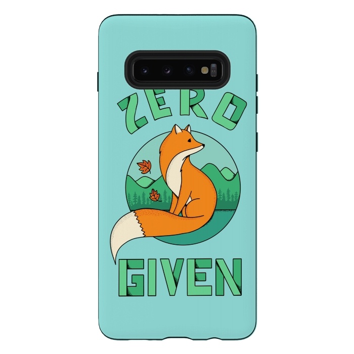Galaxy S10 plus StrongFit Zero Fox Given by Coffee Man