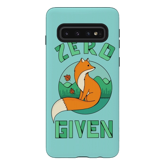 Galaxy S10 StrongFit Zero Fox Given by Coffee Man