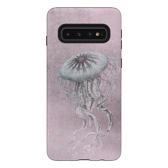 Galaxy S10 StrongFit Jellyfish Underwater Creature by Andrea Haase