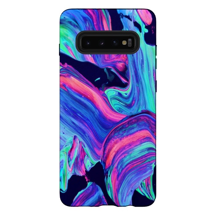 Galaxy S10 plus StrongFit Neon abstract #charm by ''CVogiatzi.