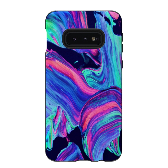 Galaxy S10e StrongFit Neon abstract #charm by ''CVogiatzi.