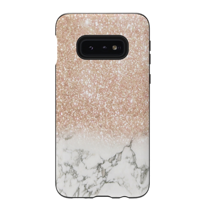 Galaxy S10e StrongFit Marble & Stardust Ombre by ''CVogiatzi.