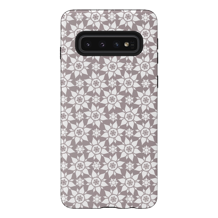 Galaxy S10 StrongFit Spring Floral Pattern XIV by Bledi