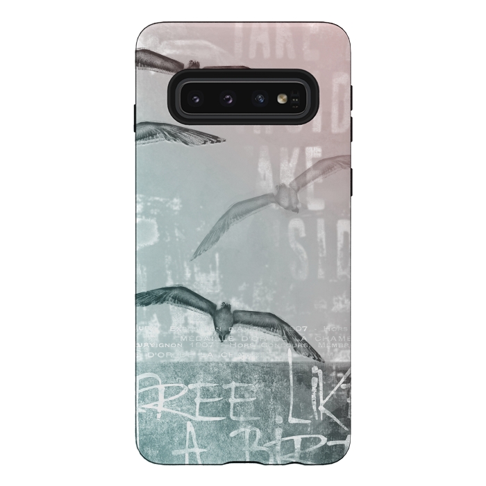 Galaxy S10 StrongFit Free Like A Bird by Andrea Haase