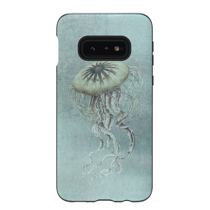 Galaxy S10e StrongFit Underwater Jellyfish by Andrea Haase