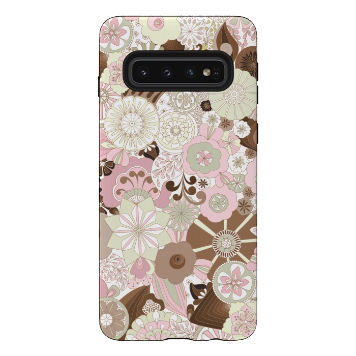 Galaxy S10 StrongFit Flowers, Flowers Everywhere by Paula Ohreen