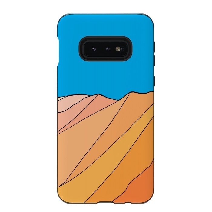 Galaxy S10e StrongFit Sand Dunes by Steve Wade (Swade)