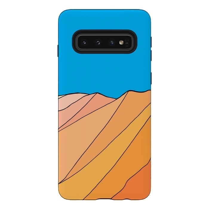 Galaxy S10 StrongFit Sand Dunes by Steve Wade (Swade)