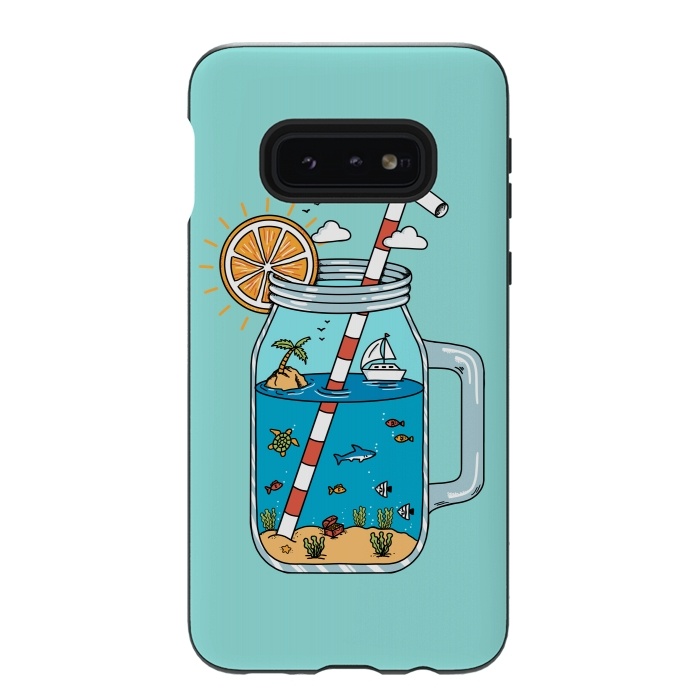 Galaxy S10e StrongFit Drink Landscape by Coffee Man