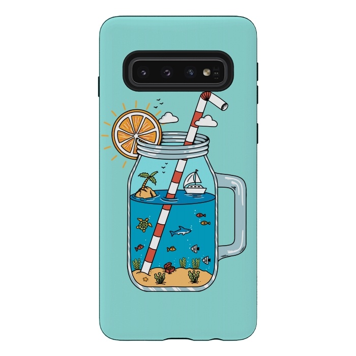 Galaxy S10 StrongFit Drink Landscape by Coffee Man