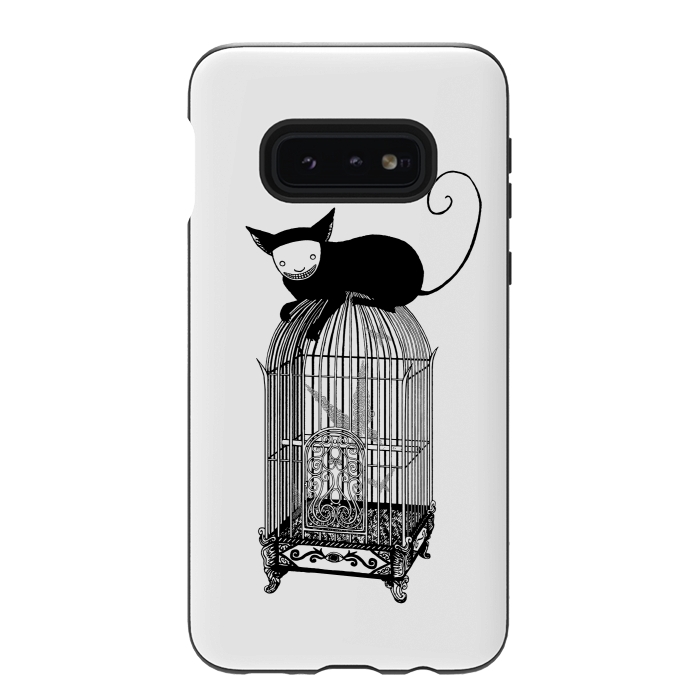 Galaxy S10e StrongFit Cages by Laura Nagel