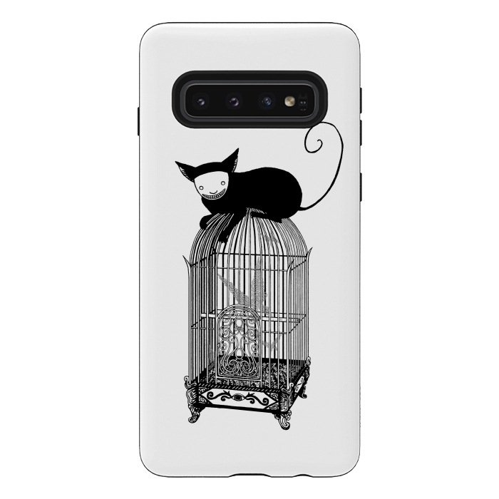Galaxy S10 StrongFit Cages by Laura Nagel