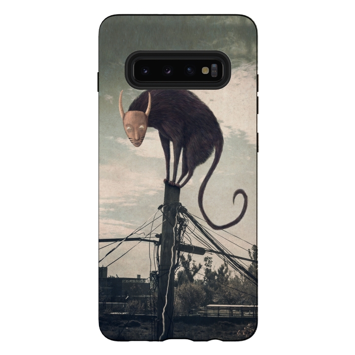 Galaxy S10 plus StrongFit Bicho volador by Laura Nagel