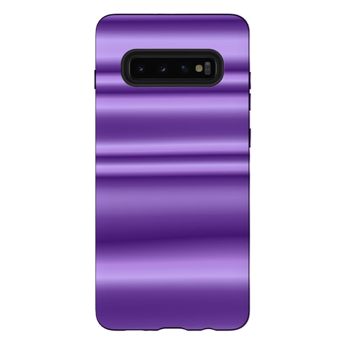 Galaxy S10 plus StrongFit Shiny Purple by Andrea Haase