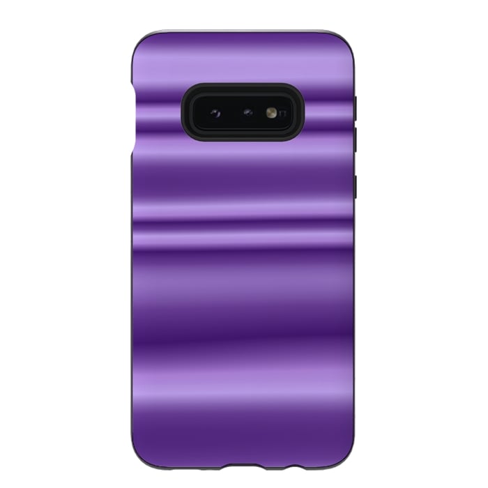 Galaxy S10e StrongFit Shiny Purple by Andrea Haase