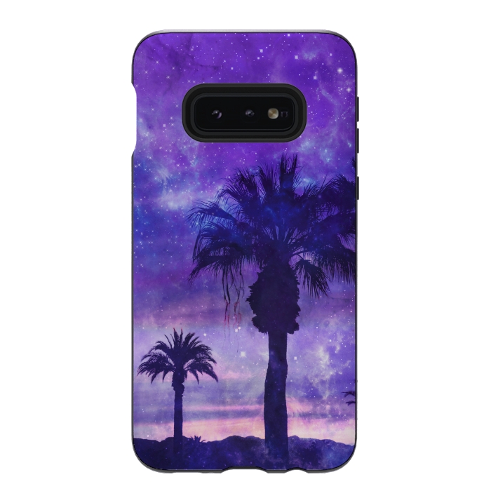 Galaxy S10e StrongFit Tropical Night by Andrea Haase