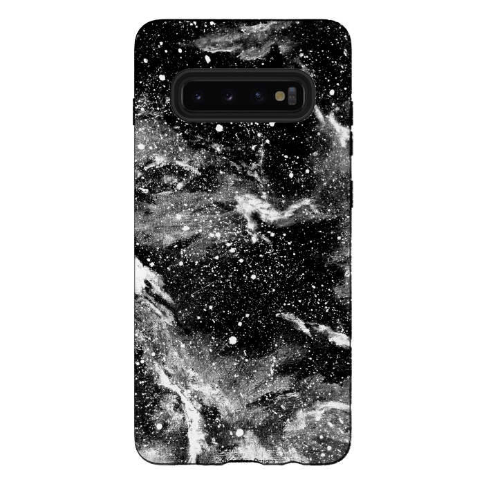 Galaxy S10 plus StrongFit Galaxy Marbled by Gringoface Designs