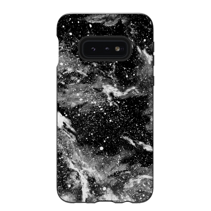 Galaxy S10e StrongFit Galaxy Marbled by Gringoface Designs
