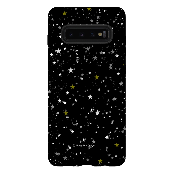 Galaxy S10 plus StrongFit Stars by Gringoface Designs