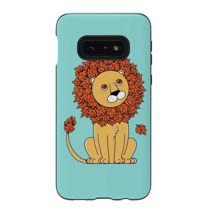 Galaxy S10e StrongFit Lion by Coffee Man