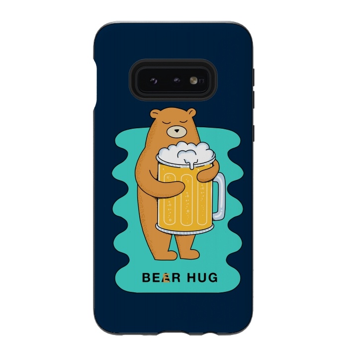 Galaxy S10e StrongFit Beer Hug by Coffee Man